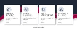 Unieke Architectuur - HTML5-Sjablooninspiratie