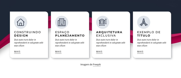 Arquitetura única Tema WordPress