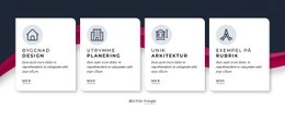 Unik Arkitektur - Enkel Webbplatsmall