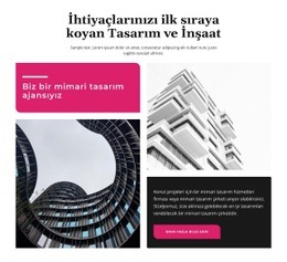 Tasarım Ve Yapım - Harika Şablon Oluşturun