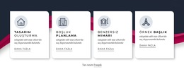 Eşsiz Mimari - Web Sitesi Tasarım Şablonu