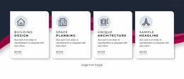 Stunning Web Design For Unique Architecture