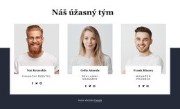 Naši Úžasní Lidé – Jednoduchá Šablona Webu