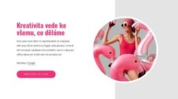 Rozvržení Webu Pro Obalový A Produktový Design