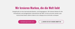 Starke Marken Schaffen - Kostenlose Website-Vorlage