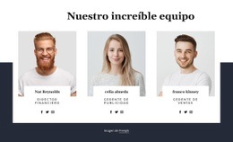 Nuestra Gente Increíble - Crea Una Plantilla Increíble