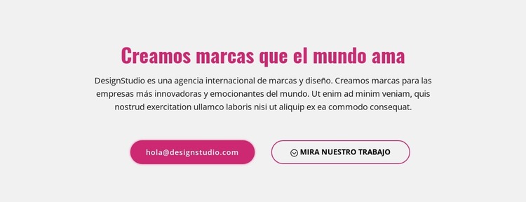 Creando marcas poderosas Plantilla Joomla