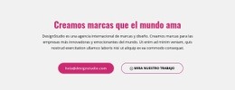 Creando Marcas Poderosas - Plantilla Profesional De Una Página