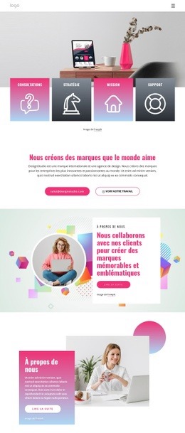 La Créativité Guide Tout Ce Que Nous Faisons - Conception De Sites Web Réactifs