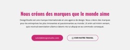 Superbe Page De Destination Pour Créer Des Marques Puissantes