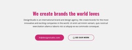 Creating Powerful Brands - HTML5 Website Builder