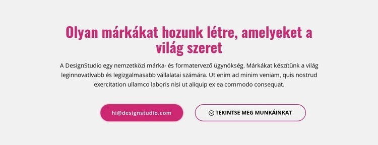 Erőteljes márkák létrehozása WordPress Téma