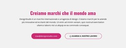 Creazione Di Marchi Potenti - Modello Di Pagina HTML