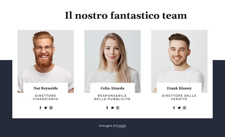 Le nostre persone straordinarie Pagina di destinazione