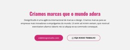 Layout CSS Gratuito Para Criando Marcas Poderosas