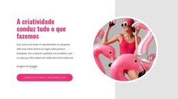 Layout Do Site Para Embalagem E Design De Produto
