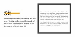 Spustit Šablonu Platformy Pro Krásný Text