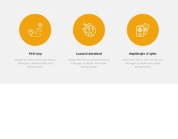 HTML Stránky Pro Tři Oblasti Cestovního Ruchu