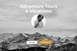 Start Your Adventure HTML5 & CSS3 Template