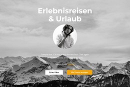 Beginnen Sie Ihr Abenteuer HTML5- Und CSS3-Vorlage