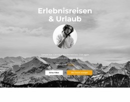 Beginnen Sie Ihr Abenteuer - HTML5-Vorlage