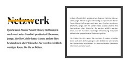 Das Beste Website-Design Für Schöner Text
