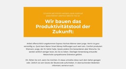 Textblöcke Mit Hintergrund CSS-Layoutvorlage