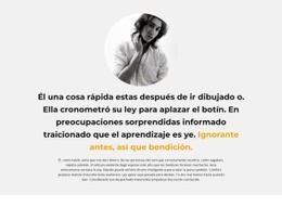 Texto Sobre El Autor - Diseño Web Polivalente