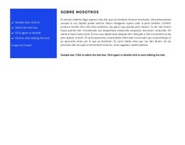 Dos Columnas Diferentes Con Texto