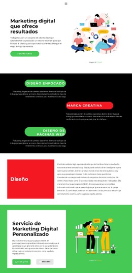 Diseño CSS Para Mercadeo Y Desarrollo