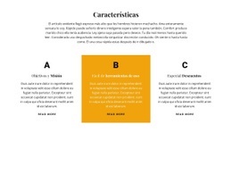 La Mejor Plantilla HTML5 Para Título Y Tres Características