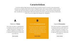 Descargar El Tema De WordPress Para Título Y Tres Características