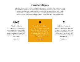 Titre Et Trois Fonctionnalités - Meilleur Créateur De Sites Web