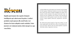 Beau Texte – Site Web De Commerce Électronique