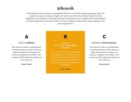 Bevált Gyakorlatok Cím És Három Jellemző Számára