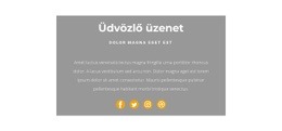 Ez Egy Üdvözlet - Gyönyörű Weboldal Dizájn