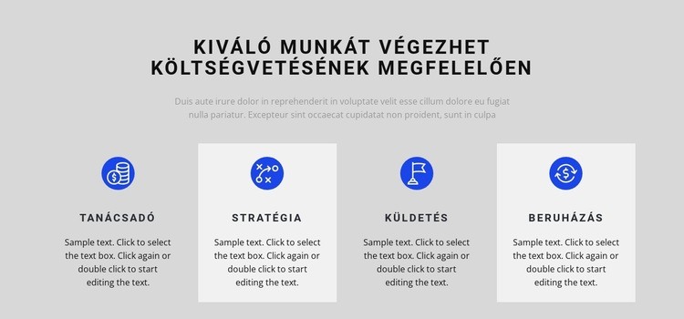 Hosszú munka eredménye Weboldal tervezés