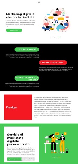 Layout CSS Per Marketing E Sviluppo