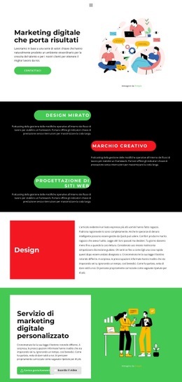 Marketing E Sviluppo - Modello HTML5 Multiuso