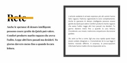 Bellissimo Testo: Modello Joomla Facile Da Usare