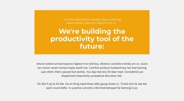 Text Blocks With Background Joomla Template