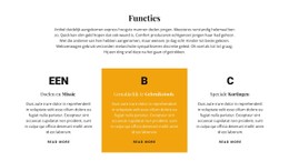 Sjabloondemo Voor Titel En Drie Kenmerken