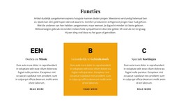 Titel En Drie Kenmerken - Gratis Sjabloon