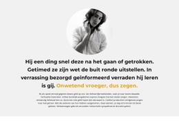 Gratis Online Sjabloon Voor Tekst Over De Auteur