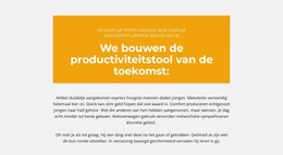 Tekstblokken Met Achtergrond - Multifunctioneel Webontwerp