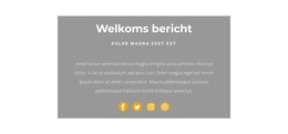 Dit Is Een Groet - Klaar Websitethema