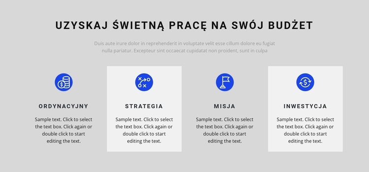 Efekt długiej pracy Motyw WordPress