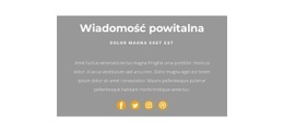 To Jest Powitanie - Piękny Projekt Strony Internetowej