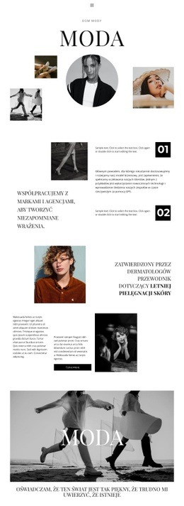 Wszystko O Luksusowej Modzie - Konfigurowalny, Profesjonalny Projekt