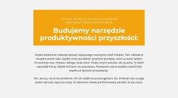Bloki Tekstowe Z Tłem Szablon Układu CSS